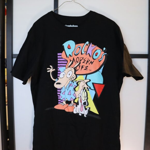 ✨️ Rocko's Modern Life Shirt -Medium- Nickelodeon- Brand New Without tags. Bnwot - Picture 1 of 4